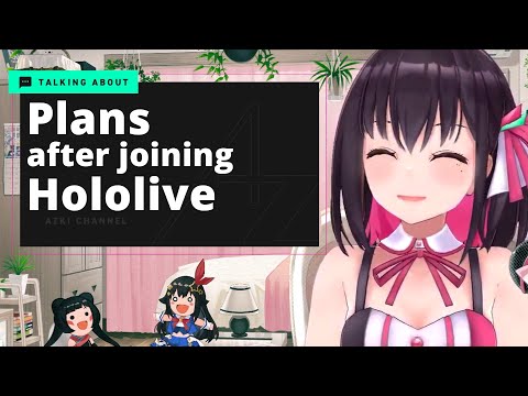 AZKi's plans after joining hololive【ENG SUB】