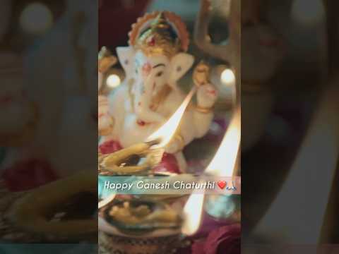 गणेश चतुर्थी की सबको हार्दिक बधाई #ganeshchaturthi #ganeshaarti #ganpatibappamorya