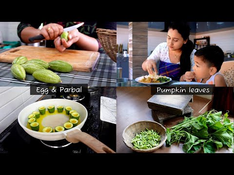 Delicious Egg & Parwal Gravy || Summer Day vlog  🍹 || Pointed Gourd and Egg Recipe