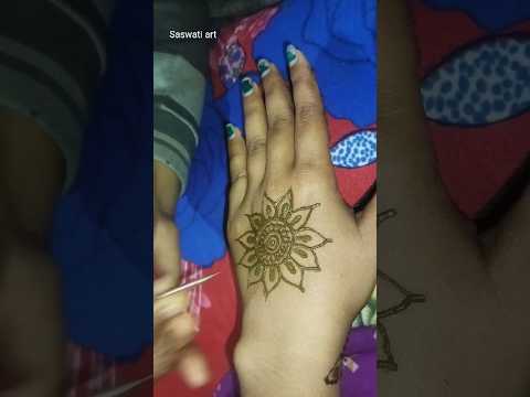 Mehendi #flowers #viralshorts #subcribe please #henaart