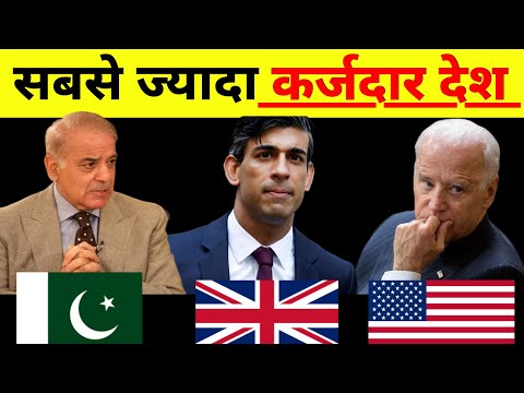 Top 10 Most Indebted Country In The world 2023। दुनिया के सबसे 10 ज्यादा कर्जदार देश 🔥। Foreign Debt