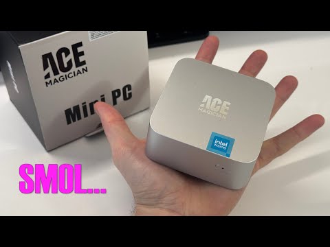 It's Absurdly Tiny ... ACEMAGICIAN T8Plus  Mini PC