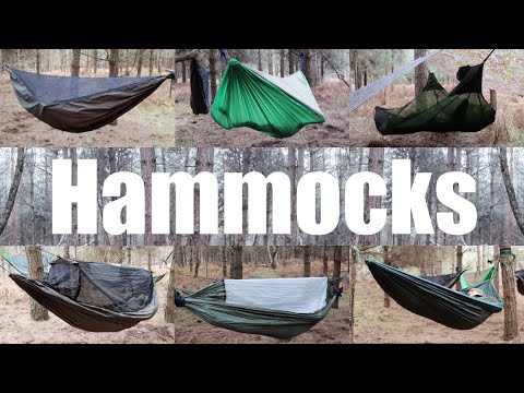 Camping Hammocks - My Top Choices. The Hammocks I Use for Canoe Trips, Hiking and Bikepacking Trips.