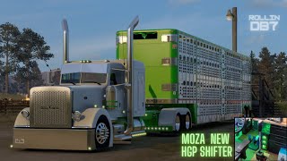 BULL RUN with new HGP SHIFTER @MOZARacing  🔥 | 4k | American Truck Simulator | Realistic Driving