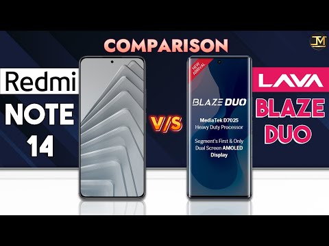 Lava Blaze Duo vs Redmi Note 14 : Which Phone is Best❓😲