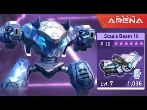 The Freeze-and-Finish Combo! Tengu + Stasis Beam Dominates! ❄️💣 Mech Arena