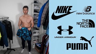 HUGE WORKOUT/GYMWEAR Haul & Try On | Gym Clothes For Men 2021 | Nike, Puma & More