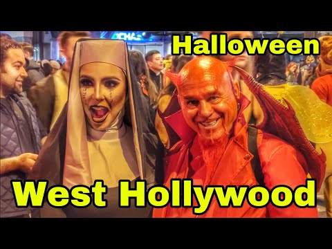 Over 100000 People in West Hollywood for Halloween 2024