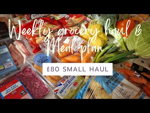 A slightly smaller week haul & Meal plan | What I buy my family | What we eat in a week