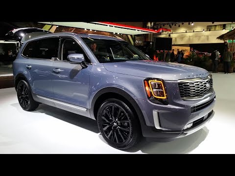 KIA 2020 Telluride SUV Close Look @ LA Auto Show