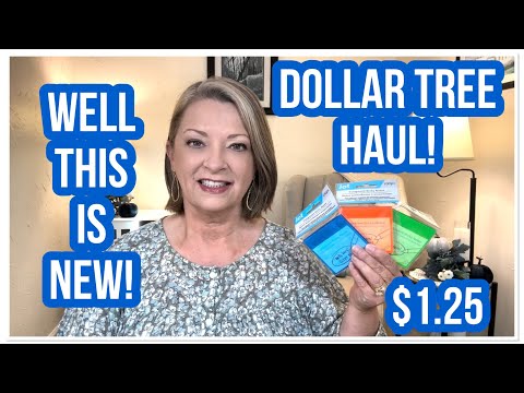 DOLLAR TREE HAUL | NEW ITEMS | FANTASTIC FINDS | $1.25 | I LOVE THE DT😁 #haul #dollartree