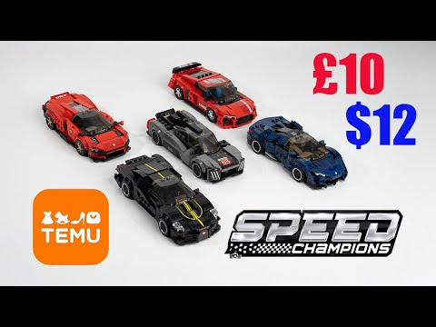 Better than I expected - Temu Speed Champions MOCs by Reobrix