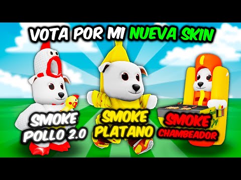 Escoge mi Nueva SKIN de roblox 🤣🏡