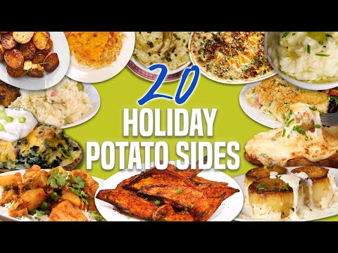 20 Holiday Potato Sides | Easy Potato Side Dish Recipe Compilation