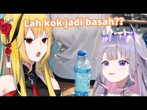 Kaela Ketawa Ngakak Sampe Ketumpahan Air Minum | Kaela Kovalskia HoloID & Koseki Bijou HoloEN