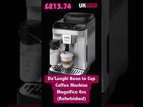 De'Longhi Bean to Cup Coffee Machine Magnifica Evo (Refurbished) was £284.99 now £213.74