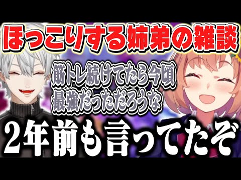 姉弟の雑談には実家の安心感のようなチルさがある【本間ひまわり/葛葉/にじさんじ】