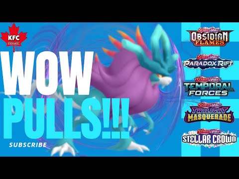 Pokemon Scarlet & Violet packs have huge pull rate!!!