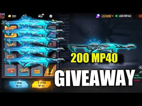 200 mp40's GIVEAWAY 😱😱😱🥵🥵