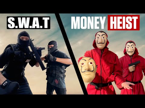 MONEY HEIST PARKOUR VS POLICE ll COMPILATION OF BEST SHORT ACTION MOVIE "PART I" (BELLA CIAO REMIX)