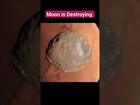 Moon is getting Destroyed । How it will happen