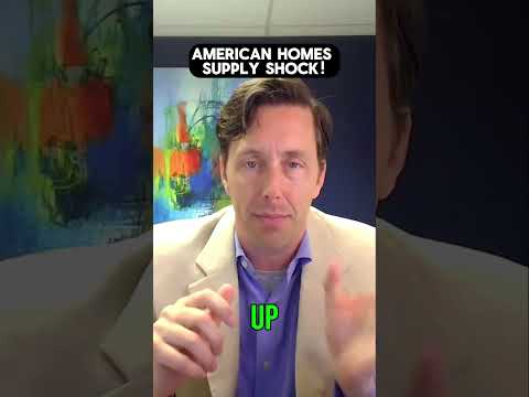 American Homes Supply Shock! #realestate #shorts #american