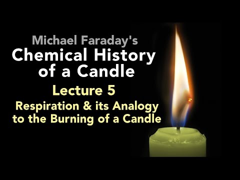 Lecture Five: The Chemical History of a Candle - Respiration & the Burning of a Candle (6/6)