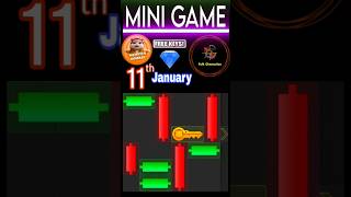 11th January Puzzle Game Trick, Hamster Kombat Easy steps #hamsterkombat #puzzle #blockchaingames