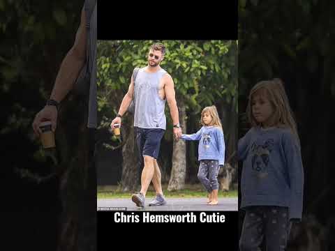 Chris Hemsworth cute daughter #daughter #daughterlove #chrishemsworth