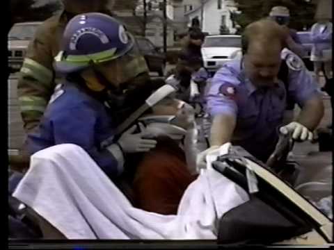 IntInd 1997 TV LPCT EMS Rescue demonstration,Mich City,In Bill Landing