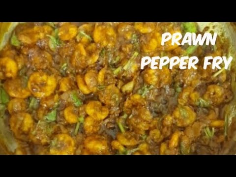 prawn pepper fry 🍛🍛#easyrecepis #   இரால் மிளகு வறுவல் 😋😋