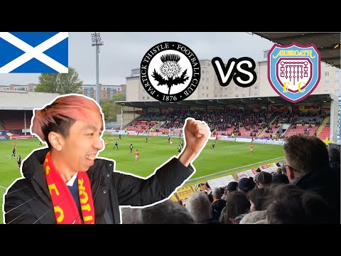 I watch scottish championship league! | Scotland vlog