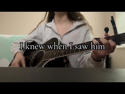 “When I Saw Him” (original version on guitar)