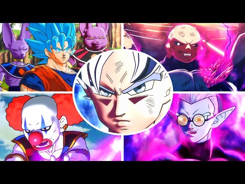 (DLC PACK 18) ALL NEW ANIMATED CUTSCENES + ENDINGS - Dragon Ball Xenoverse 2