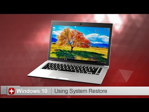 Toshiba How-To: Perform a system restore when using Windows 10