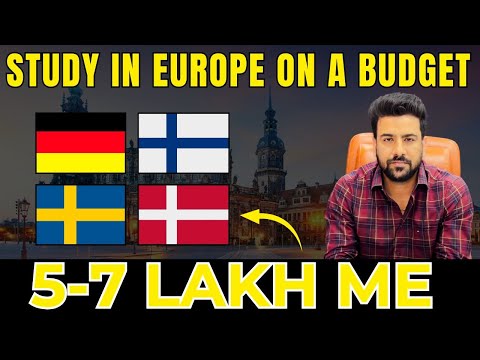 How to Study in Europe on a Budget | Study in Germany, Sweden, Finland, Denmark 2025