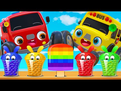 Color Song - Learn Colors With Magic Blender Toy - Nursery Rhymes & Stories for kids - Baby Car TV