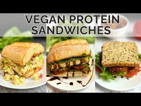 5 High Protein Vegan Sandwiches!