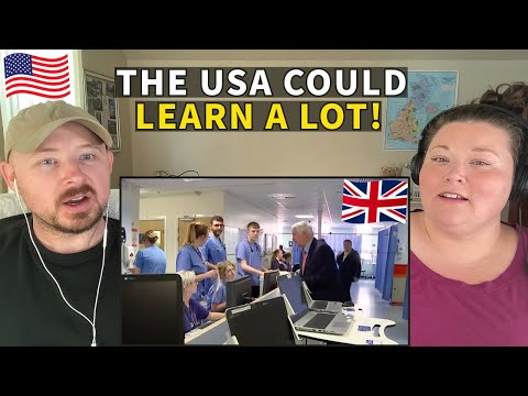 Americans React to the NHS - How The UK's Healthcare System Works