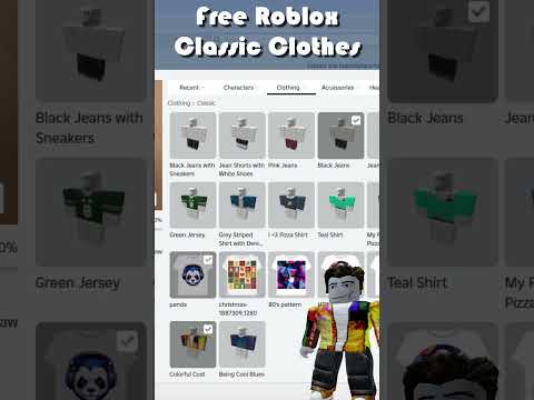 How to Get Free Classic Clothes in Roblox