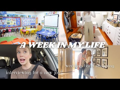 VLOG | back at school after a long spring break!