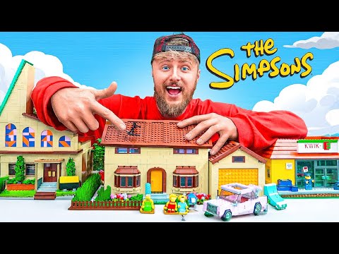 Building THE SIMPSONS Springfield out of Lego