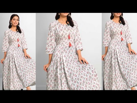 kurti stitching design ideas How to Kurti Cutting Very easy kurti cutting