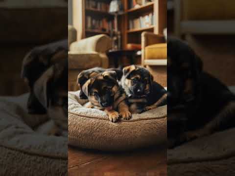 Adorable German Shepherd Puppies at Play #puppy #pets #germanshepherd #puppyloveforever #dog