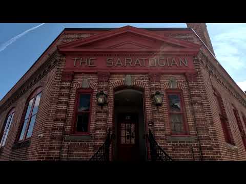 (4k) Downtown Walk - About Saratoga Springs NY Video Clips #132 September 12th 2023 RJWheatonJr