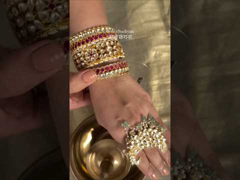 Bole churiya bole kagna #bangles #wedding #kundan #rajwadi #rajasthan @ajaymahanta7859