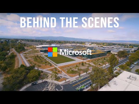 Hybrid Work at Microsoft | FPV One Take | Behind the Scenes with Framework Films