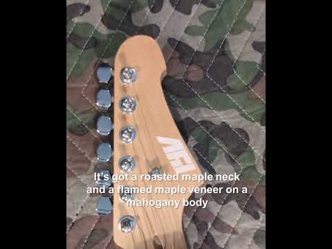 IYV Guitar unboxing #IYV #budget  #guitar  #roasted  #maple #neck #amazon