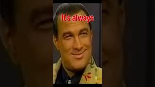 CIA Operative Steven Seagal #viral #funny #spy