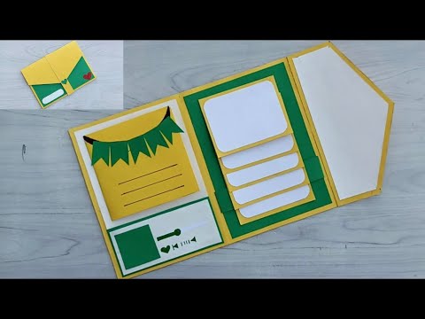 Beautiful Handmade Birthday Card Idea for Best Friend || DIY Birthday Card Idea...Scrapbook Idea..